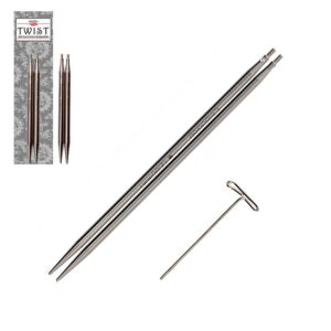 Agujas Intercambiables ChiaoGoo TWIST Shorties – 8 cm