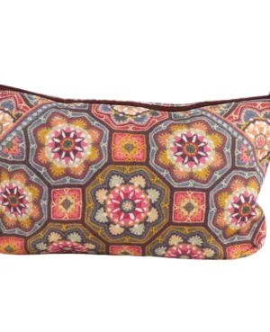 bolsa con cremallera grannies hexagonales