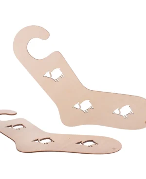 bloqueadores calcetines madera