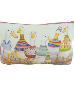 bolsa con cremallera patos emma ball