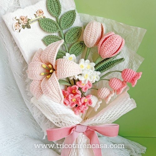 revista Amigurumis Pasión por las flores - Imagen 4