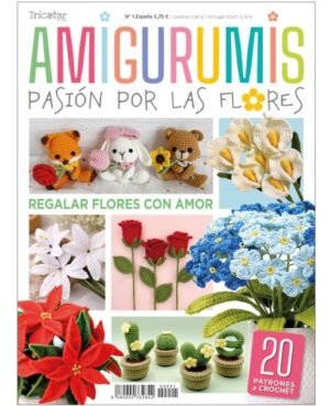 revista Amigurumis Pasión por las flores