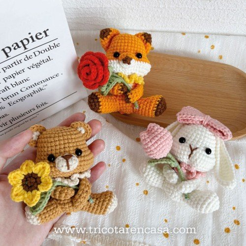 revista Amigurumis Pasión por las flores - Imagen 7