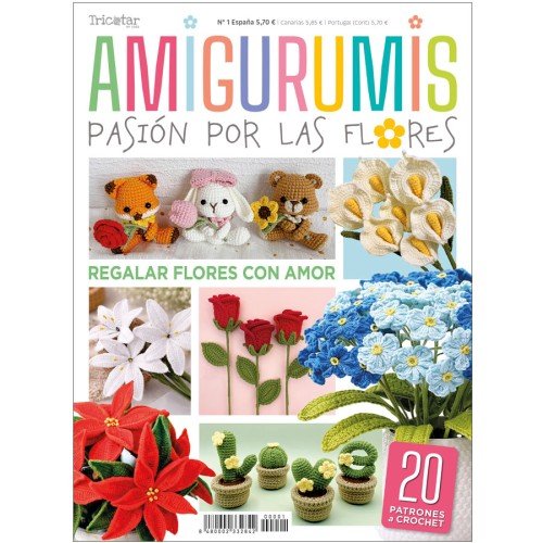revista Amigurumis Pasión por las flores