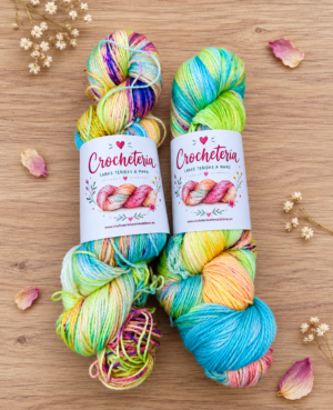merino-seda crochetería