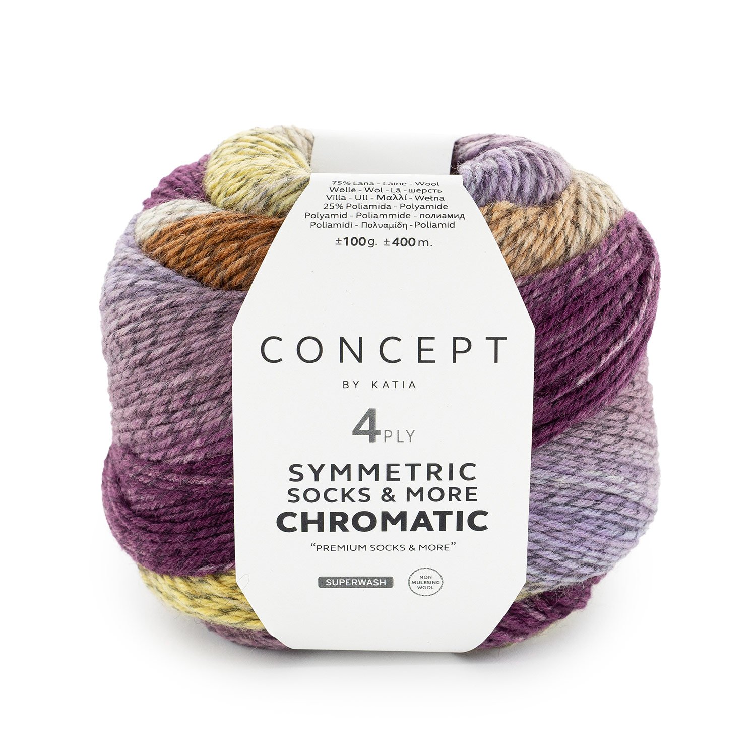SYMMETRIC SOCKS & MORE - CHROMATIC katia