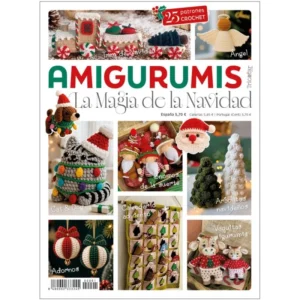 Revista Amigurumis – La Magia de la Navidad | 25 patrones de crochet