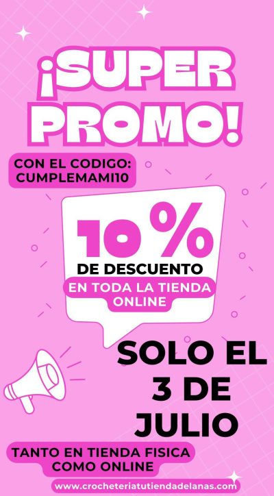 3 julio 10 por ciento